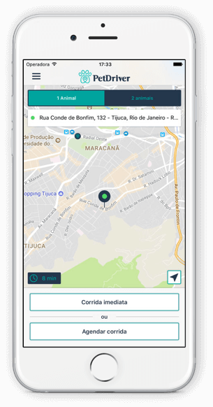 Aplicativo Pet Driver Aplicativo Pet Driver