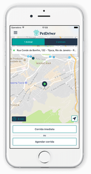 Aplicativo Pet Driver